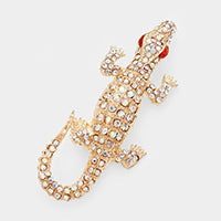 Alligator Brooch