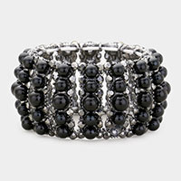 Black pearl bracelet