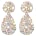 Diamond Tears dangle earrings