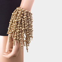 Pearlesque stretch bracelet