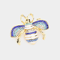 Sweet As Honey Bee Brooch