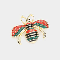 Sweet As Honey Bee Brooch