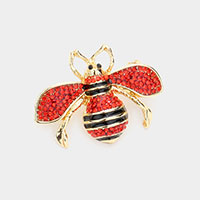 Sweet As Honey Bee Brooch